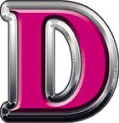 Reflective Letter D from www.westonink.com