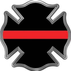 
	Firefighter Thin Red Line Brotherhood Decal
