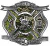 
	The Desire To Serve Firefighter Maltese Cross Reflective Decal in Camouflage

