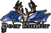 
	Deer Hunter Twisted Series 4x4 Truck Bedside or Fender Emblem Decals in Blue
