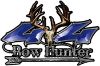 
	Bow Hunter Twisted Series 4x4 Truck Decal Kit with Arrow in Blue
