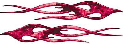 
	Twisted Flame Decal Kit in Inferno Pink
