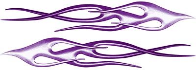 
	Twisted Flame Decal Kit in Purple

