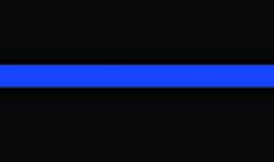 
	Thin Blue Line Police Sheriff Law Enforcement Decal
