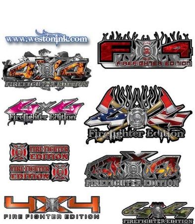 Picture for category 4x4 Firefighter Edition Decals