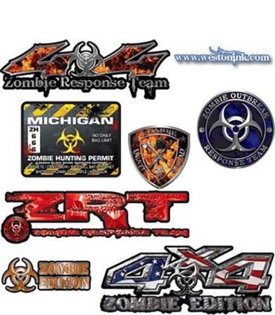 Picture for category 4x4 Zombie Response Team Decals