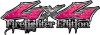 
	Twisted Series 4x4 Truck, SUV, ATV, SbS, 4x4 FireFighter Edition Decals in Diamond Plate Pink
