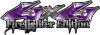 Twisted Series 4x4 Truck, SUV, ATV, SbS, Fire Fighter Edition Decals in Purple