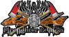 
	Twin Axe 4x4 Truck, SUV, ATV, SbS, Fire Fighter Edition Decals in Orange Camo
