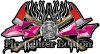 
	Twin Axe 4x4 Truck, SUV, ATV, SbS, Fire Fighter Edition Decals in Pink
