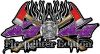 
	Twin Axe 4x4 Truck, SUV, ATV, SbS, Fire Fighter Edition Decals in Purple Diamond Plate
