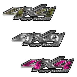 4x4 off road decals for chevy, ford, dodge or toyota