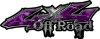 
	Off Road Twisted Series 4x4 Truck Bedside or Fender Emblem Decals in Camo Purple
