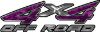 
	4x4 Off Road ATV Truck or SUV Decals in Purple Camouflage
