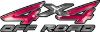 
	4x4 Off Road ATV Truck or SUV Decals in Pink
