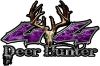 
	Deer Hunter Twisted Series 4x4 Truck Bedside or Fender Emblem Decals in Purple Camouflage
