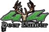 
	Deer Hunter Twisted Series 4x4 Truck Bedside or Fender Emblem Decals in Green Diamond Plate
