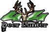 
	Deer Hunter Twisted Series 4x4 Truck Bedside or Fender Emblem Decals in Green
