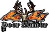 
	Deer Hunter Twisted Series 4x4 Truck Bedside or Fender Emblem Decals in Inferno
