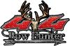 
	Bow Hunter Twisted Series 4x4 Truck Decal Kit with Arrow in Red Diamond Plate
