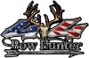 
	Bow Hunter Twisted Series 4x4 Truck Decal Kit with Arrow with American Flag
