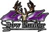 
	Bow Hunter Twisted Series 4x4 Truck Decal Kit with Arrow in Purple
