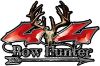 
	Bow Hunter Twisted Series 4x4 Truck Decal Kit with Arrow in Red
