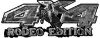 
	Rodeo Edition Bucking Bronco 4x4 ATV Truck or SUV Decals in Gray Camouflage
