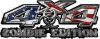 
	Zombie Edition 4x4 Decals with American Flag
