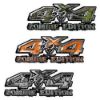 4x4 Zombie Edition Decals for your Truck or Jeep