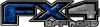 
	2015 Ford 4x4 Truck FX4 Off Road Style Decal Kit in Blue Camouflage
