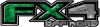 
	2015 Ford 4x4 Truck FX4 Off Road Style Decal Kit in Green Camouflage
