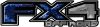<p>2015 Ford 4x4 Truck FX4 Off Road Style Decal Kit in Blue Inferno Flames</p>