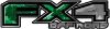 
	2015 Ford 4x4 Truck FX4 Off Road Style Decal Kit in Green Inferno Flames
