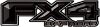 <p>2015 Ford 4x4 Truck FX4 Off Road Style Decal Kit in Black</p>