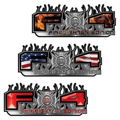 Firefighter Edition Ford FX4 Decals
