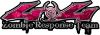 
	Twisted Series 4x4 Truck Zombie Response Team Decals / Stickers in Pink Camo
