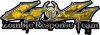 
	Twisted Series 4x4 Truck Zombie Response Team Decals / Stickers in Yellow Camo
