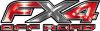 
	Ford F-150 4x4 Truck FX4 Off Road Style Decal Kit in Red
