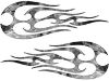 
	New School Tribal Flame Sticker / Decal Kit in Gray Inferno
