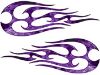 
	New School Tribal Flame Sticker / Decal Kit in Purple Inferno
