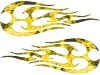 
	New School Tribal Flame Sticker / Decal Kit in Yellow Inferno

