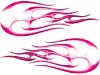 
	New School Tribal Flame Sticker / Decal Kit in Pink
