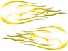 
	New School Tribal Flame Sticker / Decal Kit in Yellow
