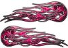 
	Old School Street Rod Classic Car Style Twin Flame Graphics in Pink Inferno
