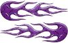 
	Street Rod Classic Car Style Flame Graphics in Purple Diamond Plate
