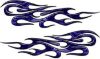 
	Traditional Style Flame Graphics with Silver Outline in Blue Camo
