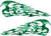 
	Tribal Style Flame Decals in Lightning Green
