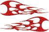 
	Twisted Tribal Flames Motorcycle Tank Decal Kit in Red
