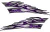 
	Motorcycle Tank Flame Decal Kit in Purple Inferno Flames
